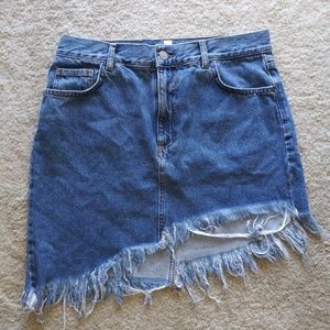 Jeans Mini Skirt!